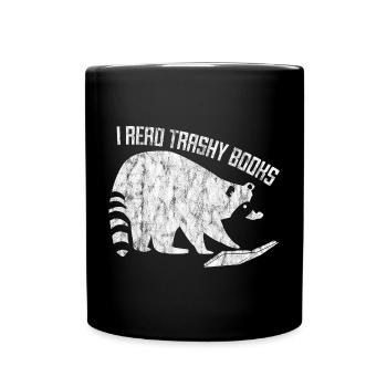 I Read Trashy Books 3 - Tasse einfarbig - Schwarz - Vorne
