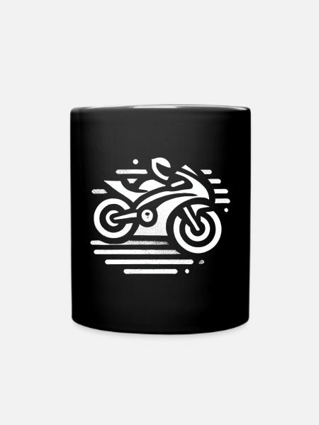 motorcycle - Mug uni - noir
