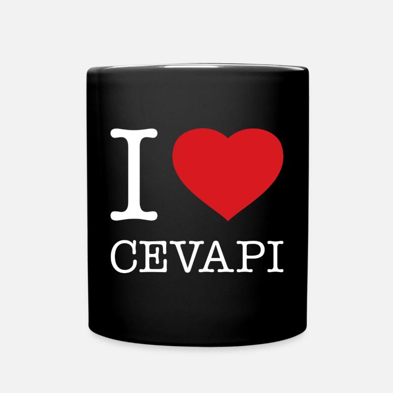 J’ADORE CEVAPI - Mug uni - noir