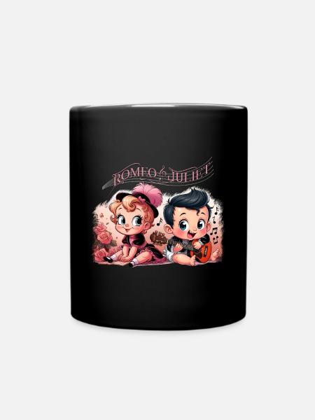 Roméo et Juliette - Mug uni - noir