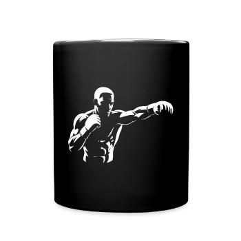 Conception de combattant MMA pour les arts martiaux mixtes - Mug uni - noir - Devant