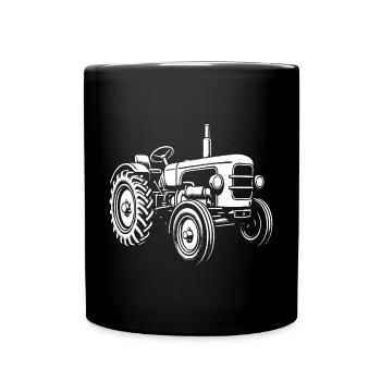 Puissance sur le terrain - Mug uni - noir - Devant