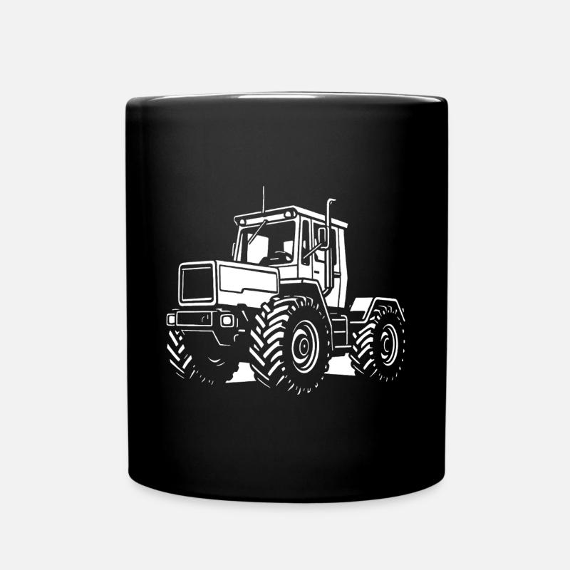 Kraft am Hang - Tasse einfarbig - Schwarz