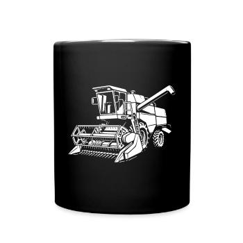 La puissance des grains à l’état pur - Mug uni - noir - Devant