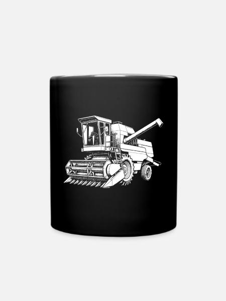 Kraft aus der DDR – E517 - Tasse einfarbig - Schwarz