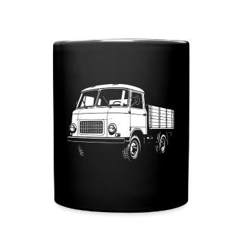 Légende de la RDA sur roues Description : - Mug uni - noir - Devant