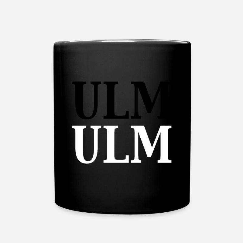 ULM ulm | Deutschland Württemberg Schwaben - Tasse einfarbig - Schwarz
