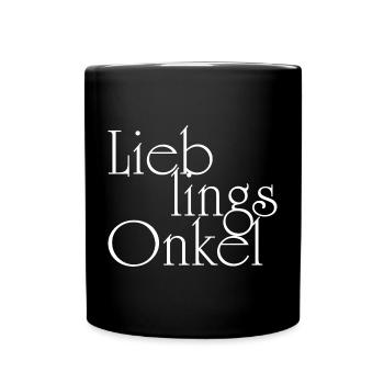 Favorite Uncle - Uncle - Full Colour Mug - black - Front