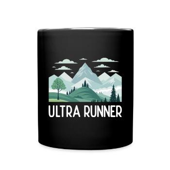 Ultra Runner - Full Colour Mug - black - Front