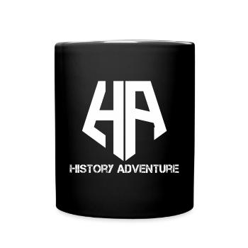 History Adventure Logo - Full Colour Mug - black - Front