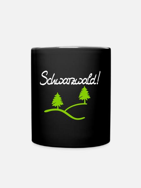 Schwarzwald! - Full Colour Mug - black