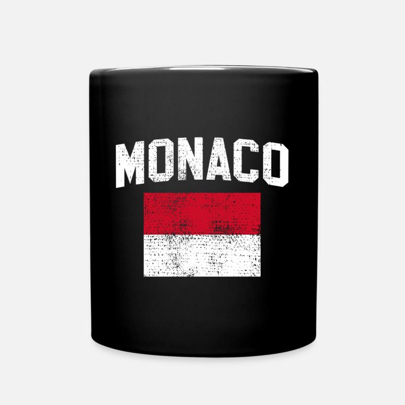 Monaco - Tasse einfarbig - Schwarz