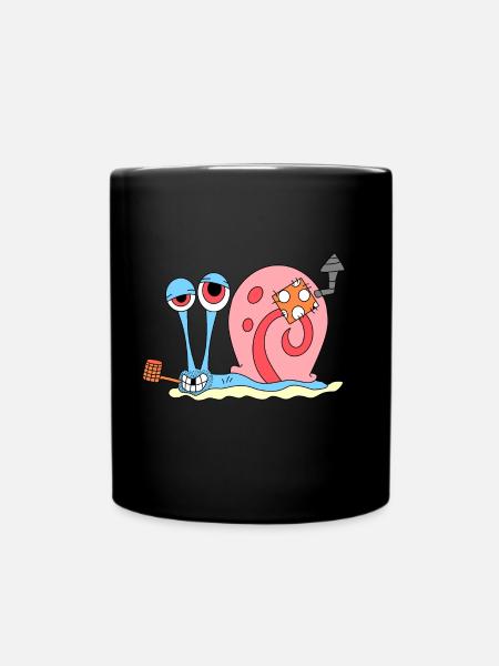 Redneck Schnecke - Tasse einfarbig - Schwarz