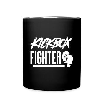 Kickboxing kickboxing - Mug uni - noir - Devant