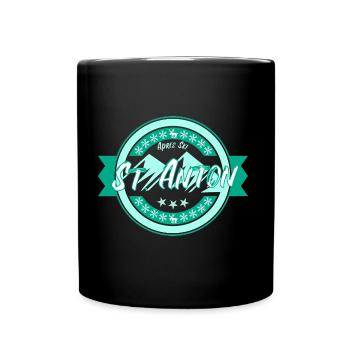 St anton - Mug uni - noir - Devant