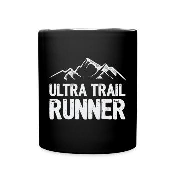 Ultra Trail Runner - Full Colour Mug - black - Front