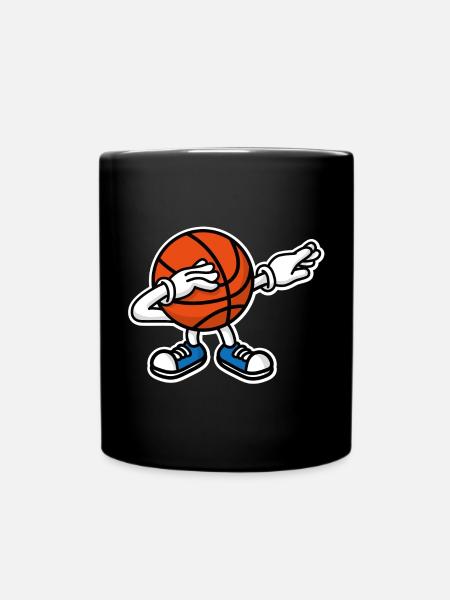 Dab dabbing basketball balle ball - Mug uni - noir