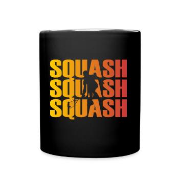 Squash - Tasse einfarbig - Schwarz - Vorne