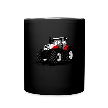 Tractor - tug - farmer - farmer - Full Colour Mug - black - Front