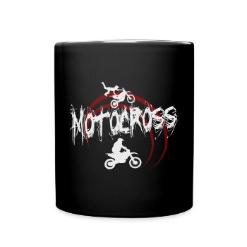 motocross - Full Colour Mug - black - Front