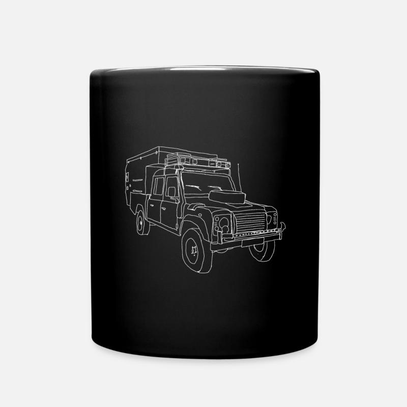 My Defender White - Full Colour Mug - black