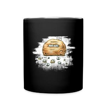 µ-mel - Tasse einfarbig - Schwarz - Vorne