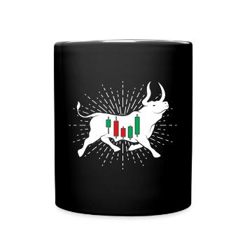 Stocks Bulle - Full Colour Mug - black - Front
