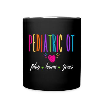 Occupational therapy - Full Colour Mug - black - Front
