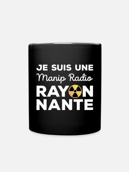 Je suis une manip radio rayonnante Radiologie - Mug uni - noir