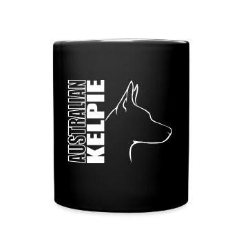 1000 000 animaux chiens chien de chien de refuge - Mug uni - noir - Devant