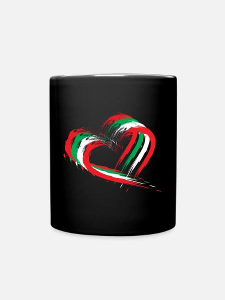 Libanon - Tasse einfarbig - Schwarz
