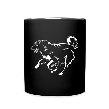 Australian Shepherd "Black Edition" - Full Colour Mug - black - Front
