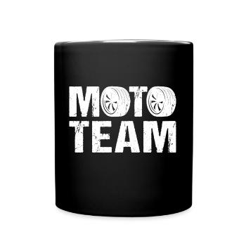 Moto Team Motorcycle Motorsport - Mug uni - noir - Devant