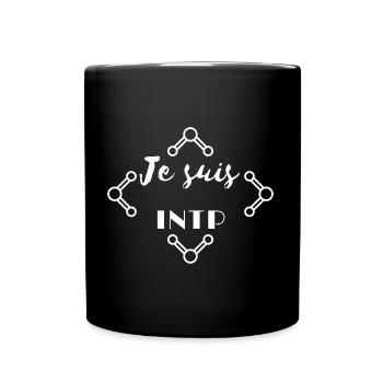INTP - Mug uni - noir - Devant