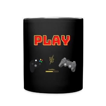 Controller Wars - Full Colour Mug - black - Front