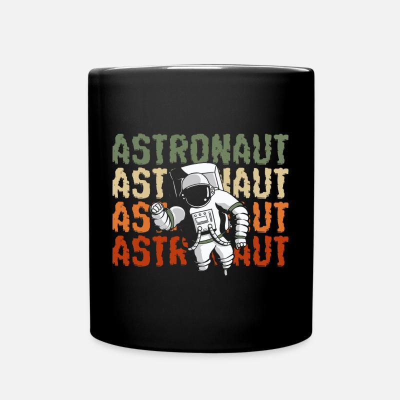 Space Shuttle Rocket - Full Colour Mug - black