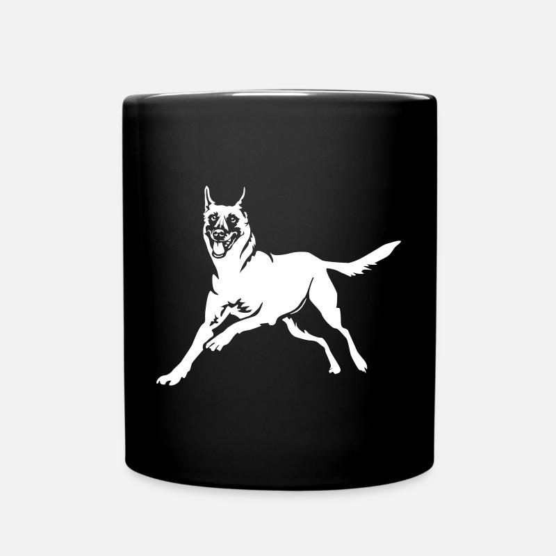 Malinois « Black Edition » - Mug uni - noir