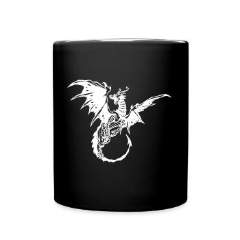 Dragon - Full Colour Mug - black - Front
