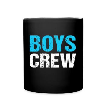 BOYS CREW Team Boys - Full Colour Mug - black - Front