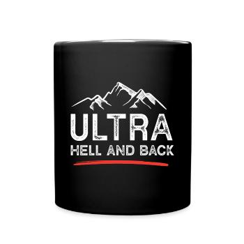 Ultra – Hölle und zurück - Tasse einfarbig - Schwarz - Vorne