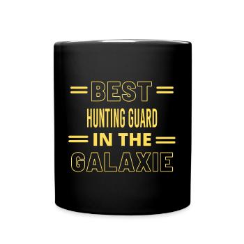 Best Ever IN THE GALAXIE HUNTING GUARD - Full Colour Mug - black - Front