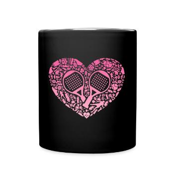 Padel Tennis Padel Tennis Filles Padel Player - Mug uni - noir - Devant
