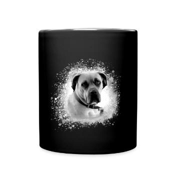 Cane Corso,Dog,Painting,Graffiti,Bulldog - Full Colour Mug - black - Front