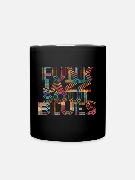 Funk Jazz Soul Blues - Mug uni - noir