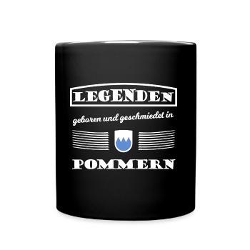Legends from Pomerania - Full Colour Mug - black - Front