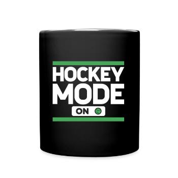 Hockey Mode On Hockey Player Field Hockey - Full Colour Mug - black - Front