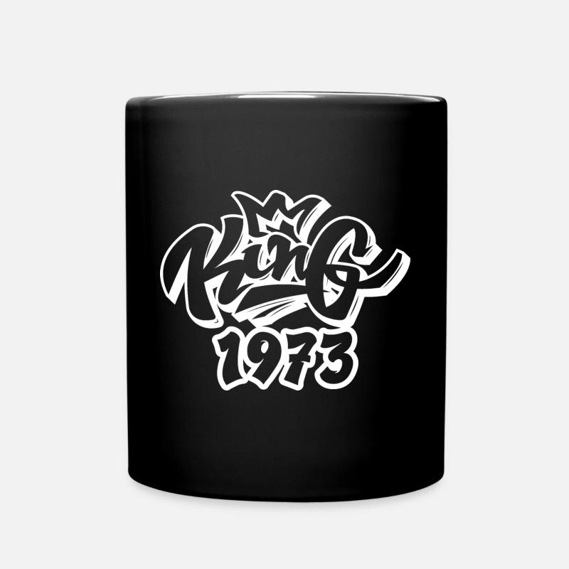 52e anniversaire 52 ans Né en 1973 - Mug uni - noir