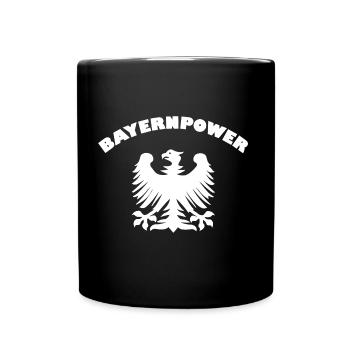 Die Macht aus dem Süden - Tasse einfarbig - Schwarz - Vorne