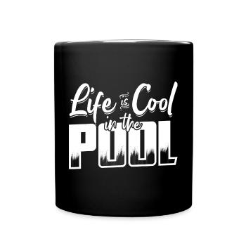 Rettungsschwimmer - Tasse einfarbig - Schwarz - Vorne