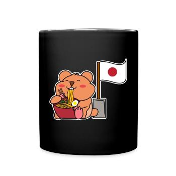 Pop Culture Asian Manga Anime Asia Cartoon - Full Colour Mug - black - Front